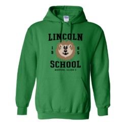 Lincoln School with Lion