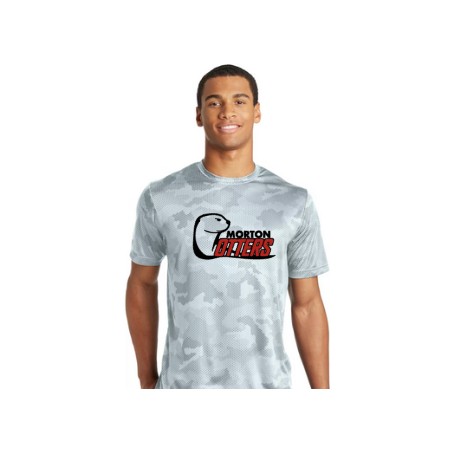 Morton Otters Camo Hex tee