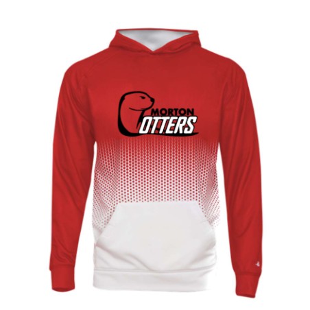 Morton Otters Hex Hooded Sweatshirt Youth and Adult