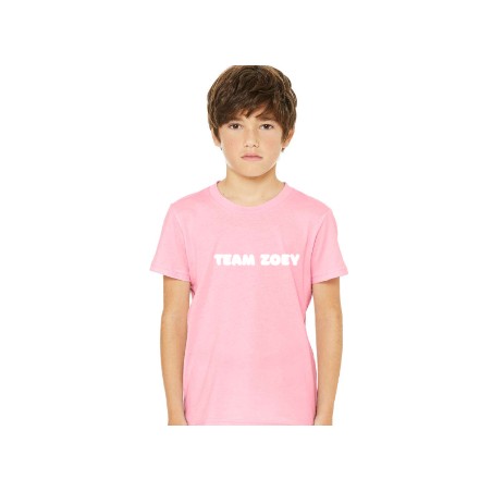 Team Zoey Toddler/Youth Crew Tee
