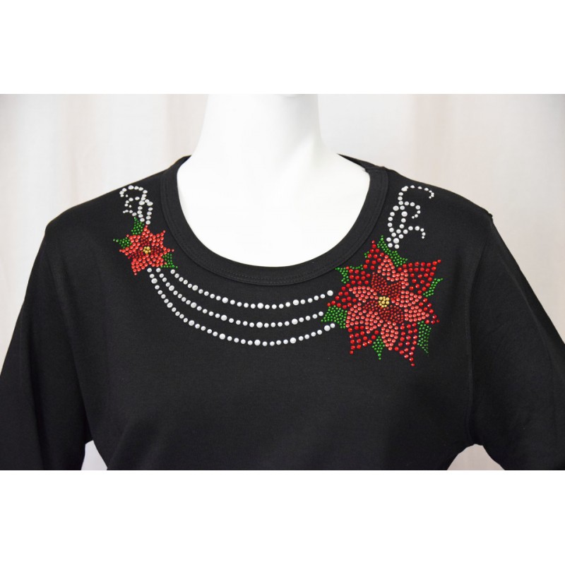 Poinsetta Neckline