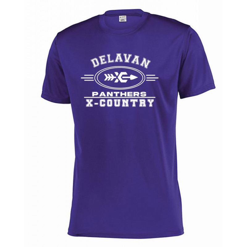 Delavan Adult  and Youth Performance Crew Tee