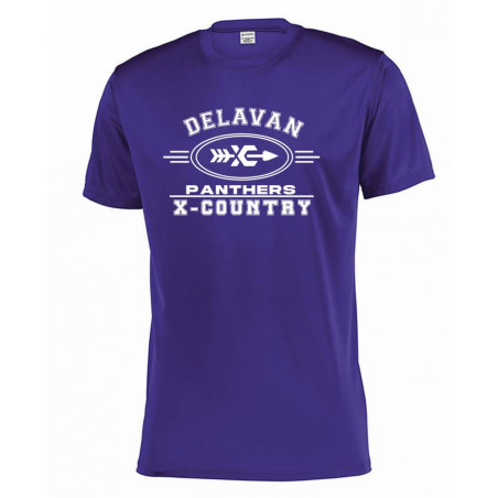 Delavan Adult  and Youth Performance Crew Tee