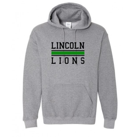 Lincoln Lions Adult and Youth Hooded Sweatshirt