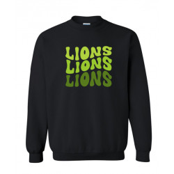 LIONS LIONS LIONS youth and adult tee, long sleeve, crew sweat, & hoodie