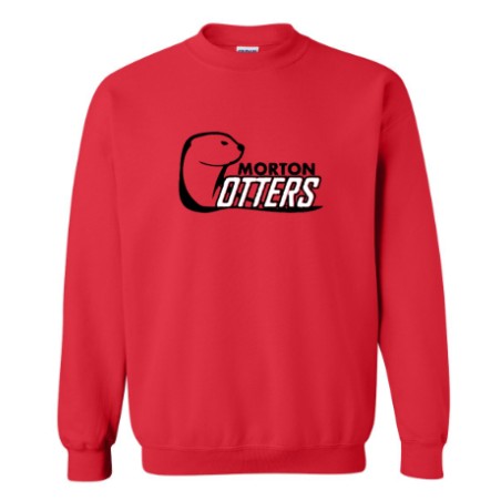 Morton Otters Crew Neck Sweatshirt Youth and Adult