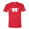 Morton Red Wings Crew Tee Youth and Adult